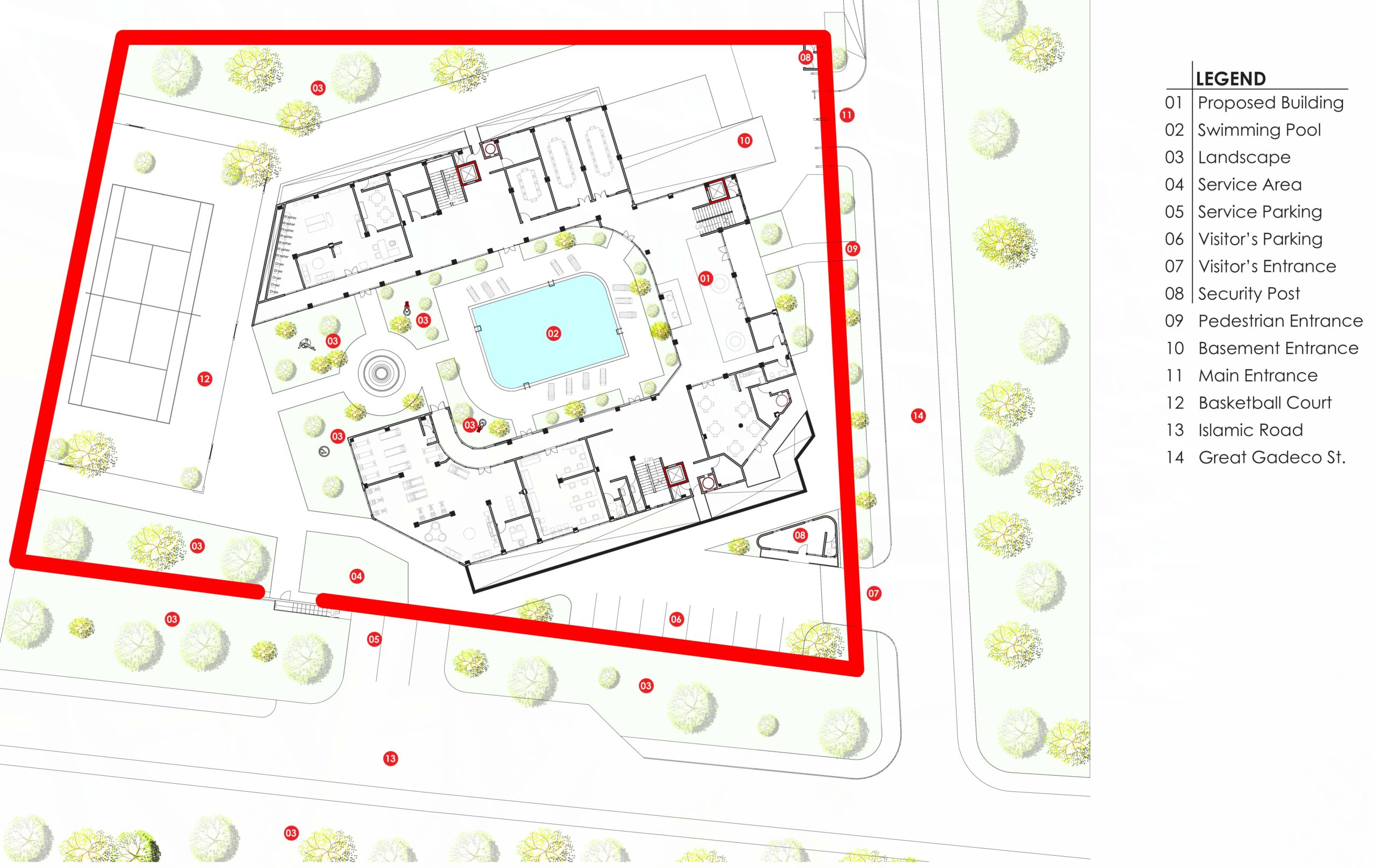 site layout